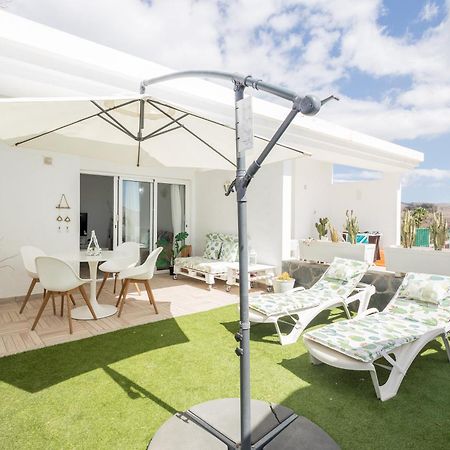 Bungalow playa Águila terraza piscina by Lightbooking Maspalomas  Esterno foto