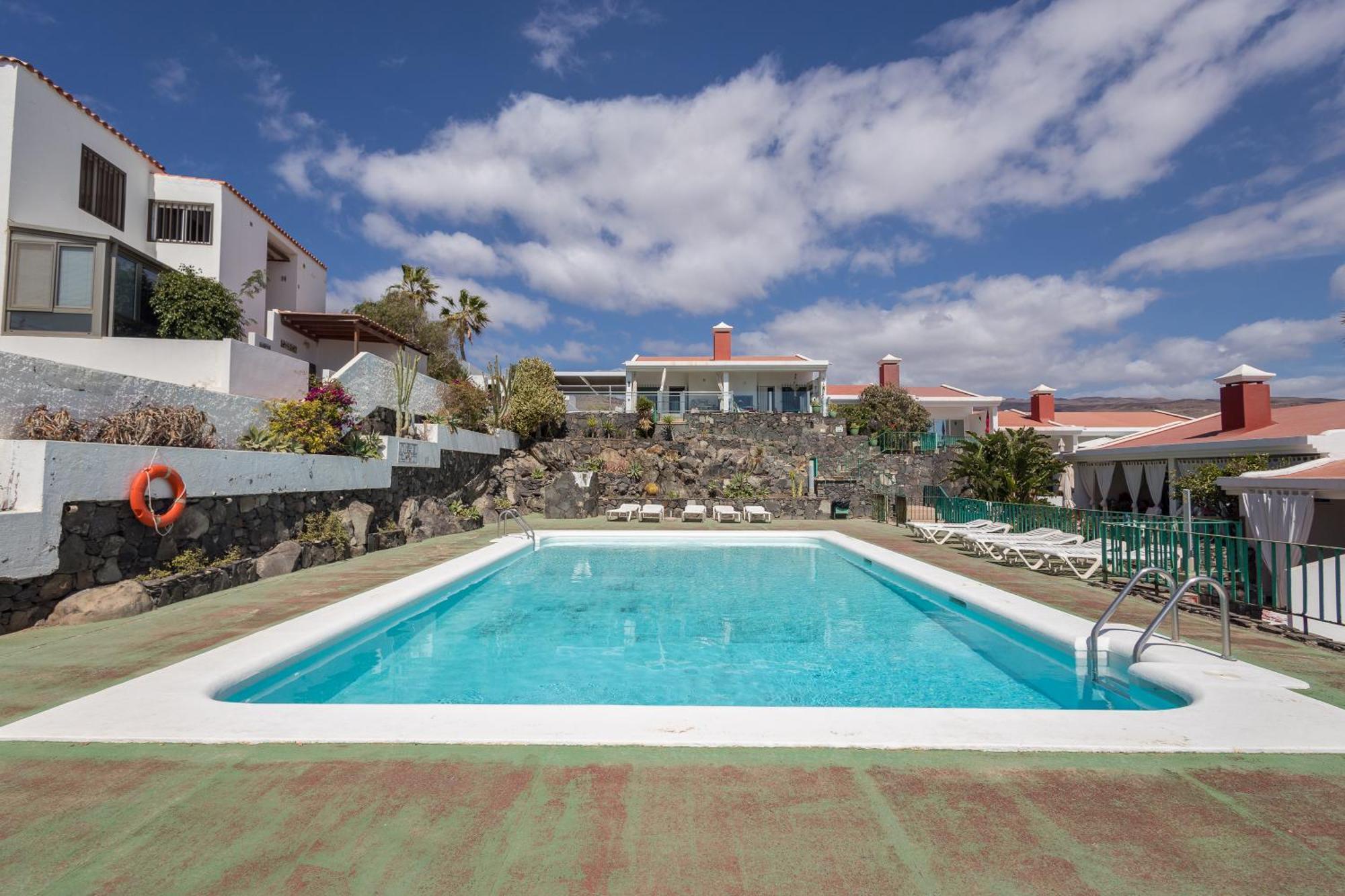 Bungalow playa Águila terraza piscina by Lightbooking Maspalomas  Esterno foto