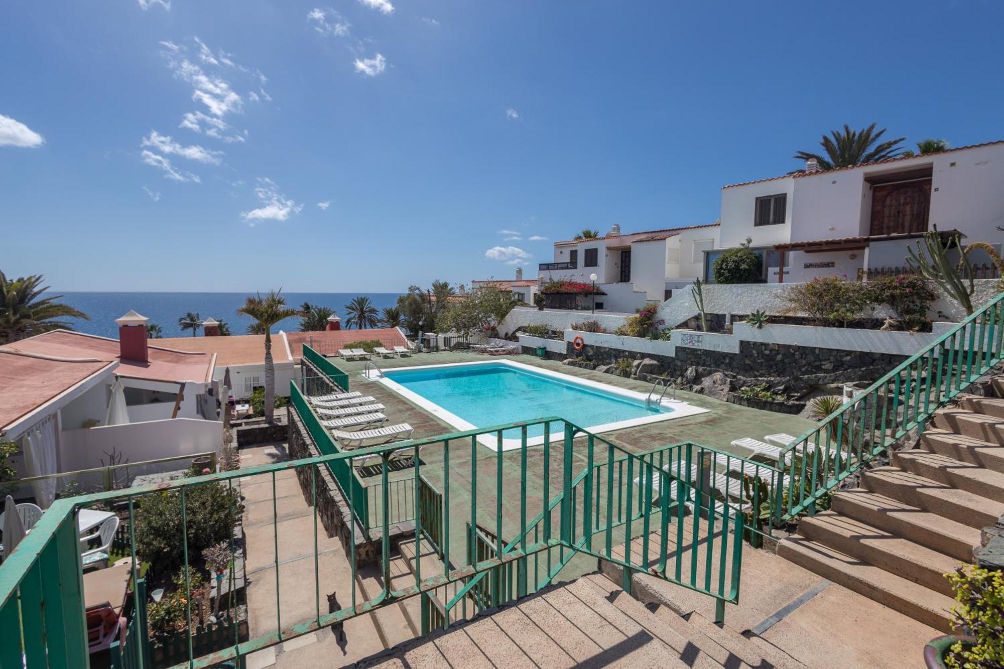 Bungalow playa Águila terraza piscina by Lightbooking Maspalomas  Esterno foto