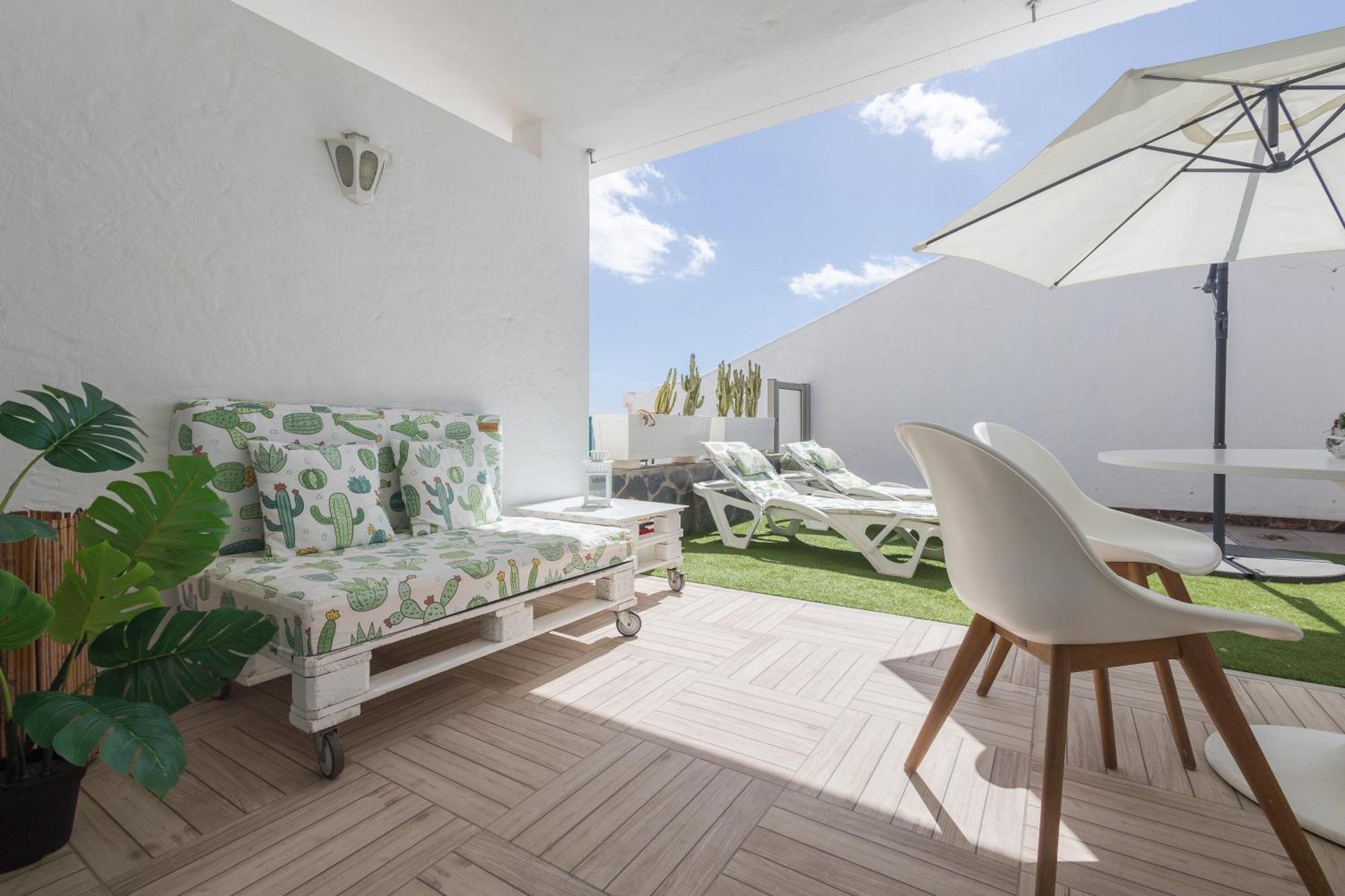 Bungalow playa Águila terraza piscina by Lightbooking Maspalomas  Esterno foto