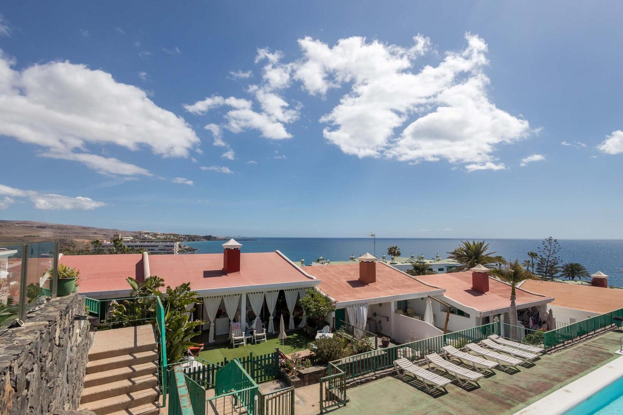 Bungalow playa Águila terraza piscina by Lightbooking Maspalomas  Esterno foto