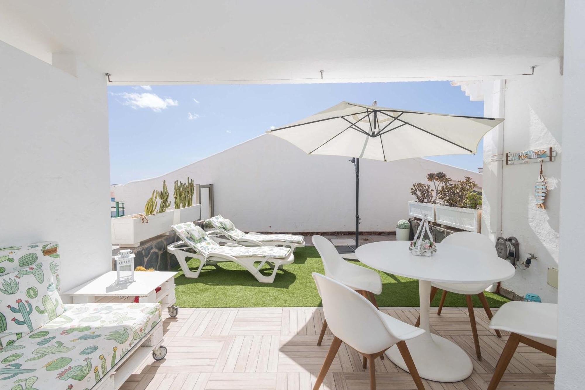 Bungalow playa Águila terraza piscina by Lightbooking Maspalomas  Esterno foto